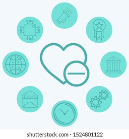 Favorite vector icon sign symbol