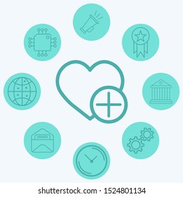Favorite vector icon sign symbol