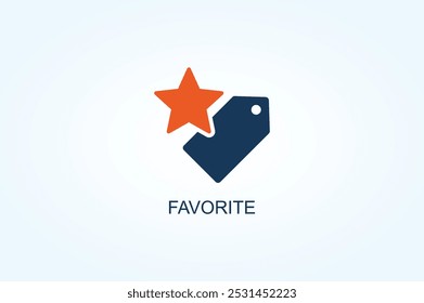 Favorite Vector Or Logo Sign Symbol Illustration