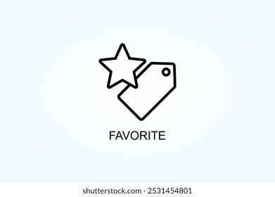 Favorite Vector Or Logo Sign Symbol Illustration