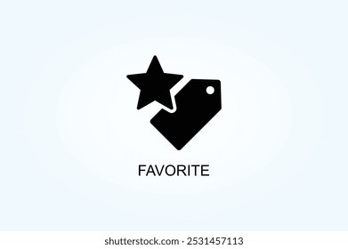 Favorite Vector Or Logo Sign Symbol Illustration