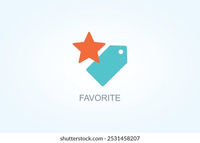 Favorite Vector Or Logo Sign Symbol Illustration