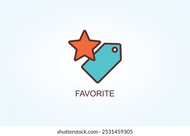 Favorite Vector Or Logo Sign Symbol Illustration