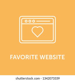 Favorite Website Icon