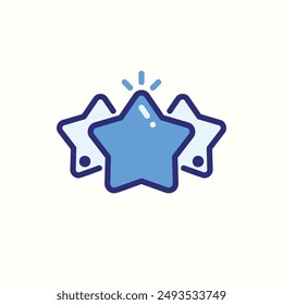 favoriteicon, isolated blue icon theme seo