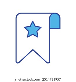 Favorites icon isolated on a white background. Vector illustration.