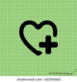 Favorites icon. vector illustration