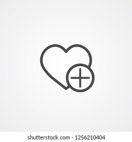 Favorites vector icon sign symbol