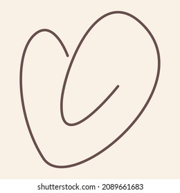 Favoritre or Love Icon With Vector Cute