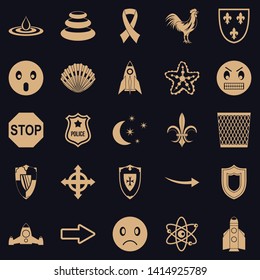 Favour icons set. Simple set of 25 favour vector icons for web for any design