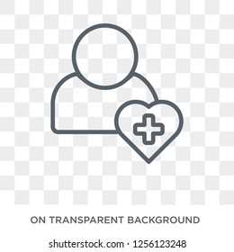 Favourite icon. Favourite design concept from  collection. Simple element vector illustration on transparent background.