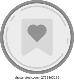 Favourite Line vector Icon Design
