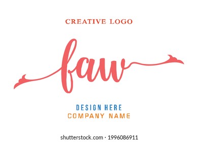 El logotipo de la inscripción en el sistema FAW es sencillo, fácil de entender y autoritario