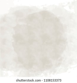 fawn beige watercolor cloudscape pattern with soft textured surface, vector illustration