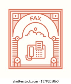 FAX ICON CONCEPT