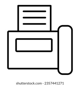 Fax icon design for personal commercial use