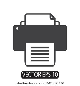 Fax Icon design, Vector EPS10