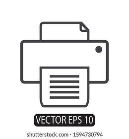 Fax Icon design, Vector EPS10