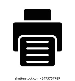 Fax Icon design vector illustration.Communication sign
