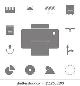 fax icon. Detailed set of minimalistic icons. Premium quality graphic design sign. One of the collection icons for websites, web design, mobile app on white background