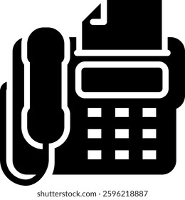 Fax Icon Element For Design