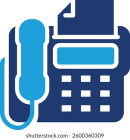 Fax Icon Element For Design