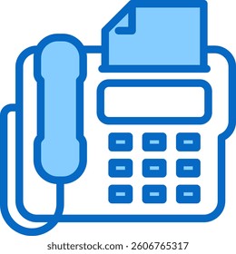 Fax Icon Element For Design
