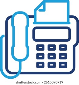 Fax Icon Element For Design