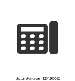 Fax. Icon Flat