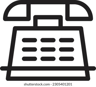 fax icon isolated background vector