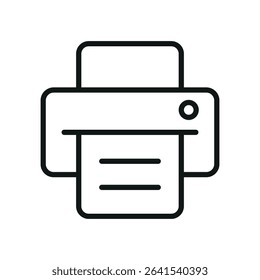 Fax icon representing traditional document transmission—ideal for office tools, admin UI, retro tech, or business visuals.