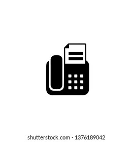 fax icon vector