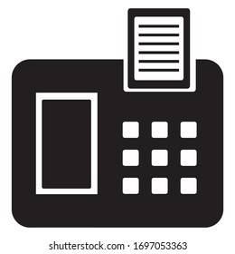 Fax Icon vector graphic design