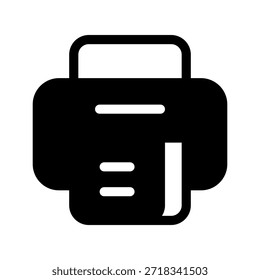 Ilustración de diseño de símbolo de Vector de icono de fax
