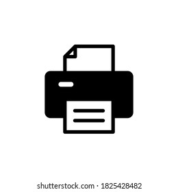 Vector de icono de fax. símbolo aislado en fondo blanco