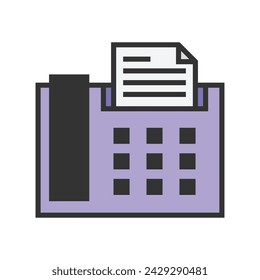 Fax-Symbol für Ihre UI-Designs