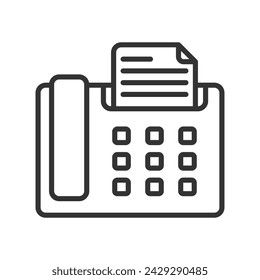 Fax-Symbol für Ihre UI-Designs