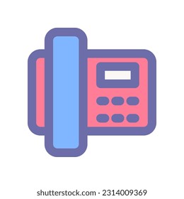 fax icon for your website design, logo, app, UI.