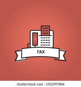 FAX LINE ICON SET