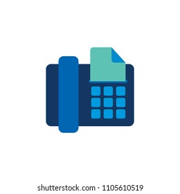 Fax Logo Icon Design
