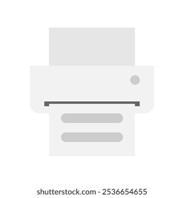 Fax máquina ícones planos. tecnologia de símbolos para vários equipamentos de escritório.
