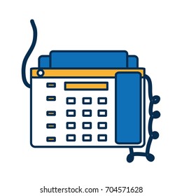 fax machine icon