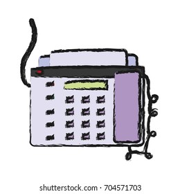 fax machine icon