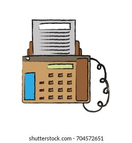 fax machine icon