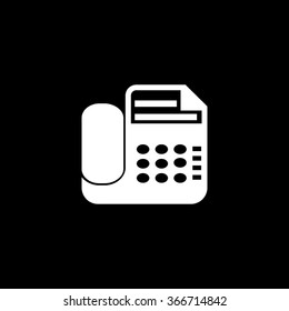Fax Machine Single Icon