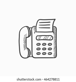 Fax Machine Drawing Images Stock Photos Vectors Shutterstock Of course, it doesn't always work. https www shutterstock com image vector fax machine vector sketch icon isolated 464278811