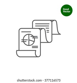 Fax message icon