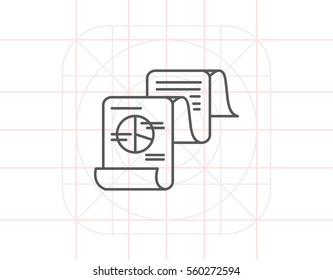 Fax message icon