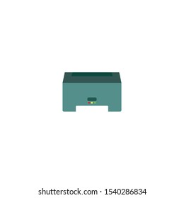 fax or print machine, symbol vector icon.