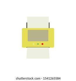 fax or print, vector design symbol or icon